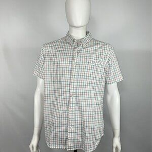 Columbia Sportwear Company Regular Fit Striped White Short Sleeve [MT-17]